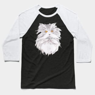 Evil Cat Baseball T-Shirt